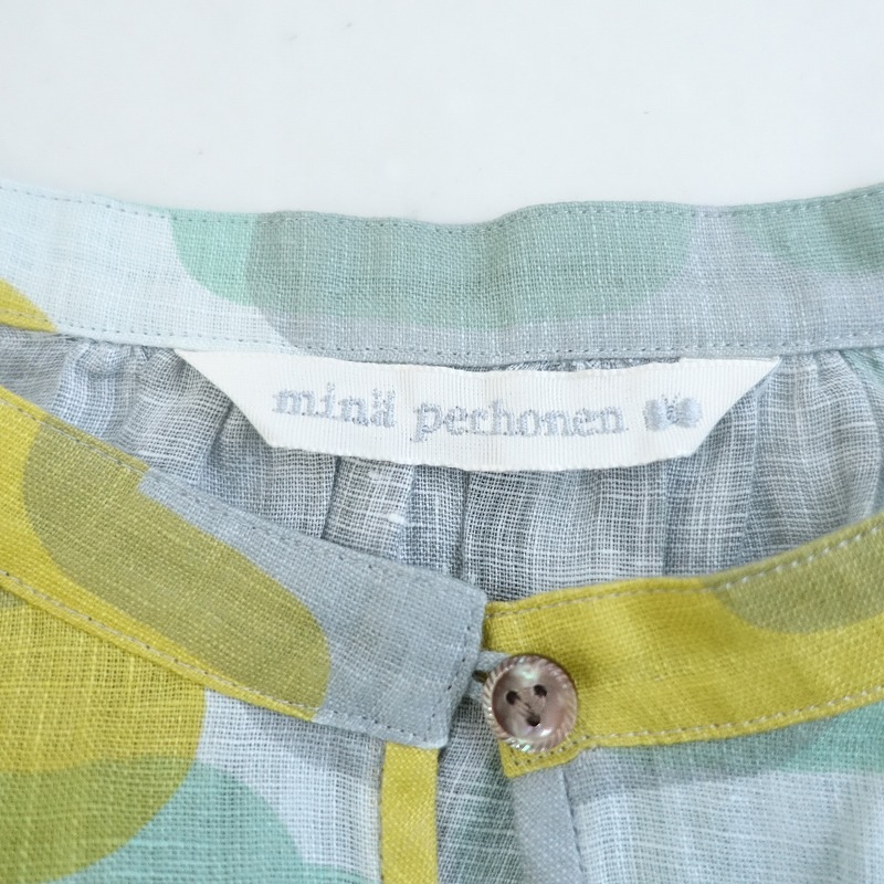 ��2024SS/���5.5���ۥߥʥڥ�ۥͥ� mina perhonen slow cloud �ѥե��꡼�֥֥饦��  40 (j1-2506-150)��21G52��
