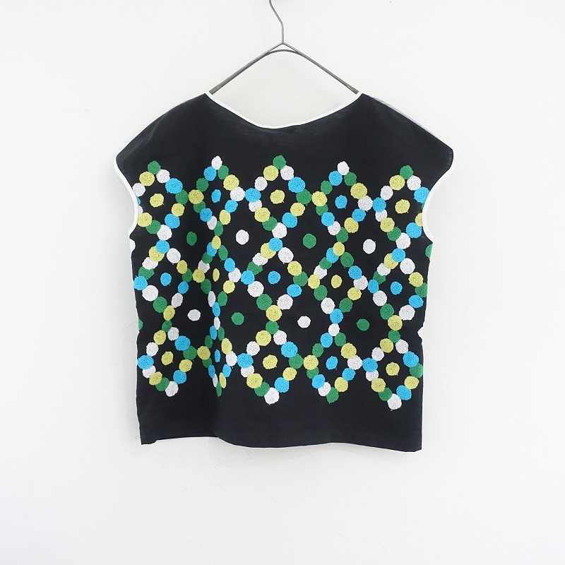 ��2025SS/̤����/���4.5���ۥߥʥڥ�ۥͥ� mina perhonen lueur �ɤ��夦�����ͥ�֥饦��  38 (1-2507-516)��42H52��