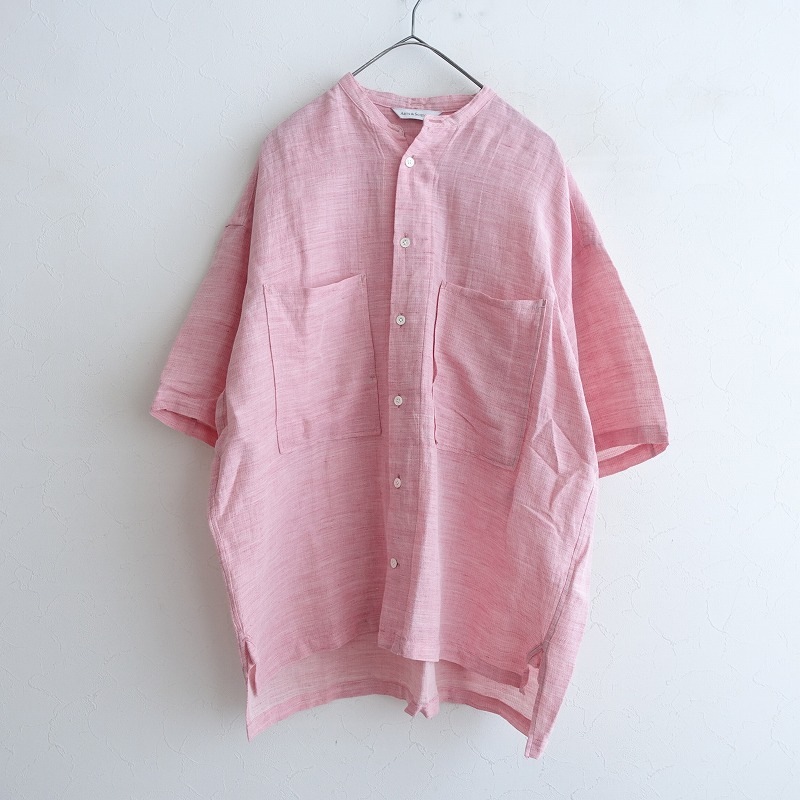 2025ss//6ۥ& ARTS&SCIENCE Lartigue Shirt OOP Half Sleeve   - (1-2510-99)30K52