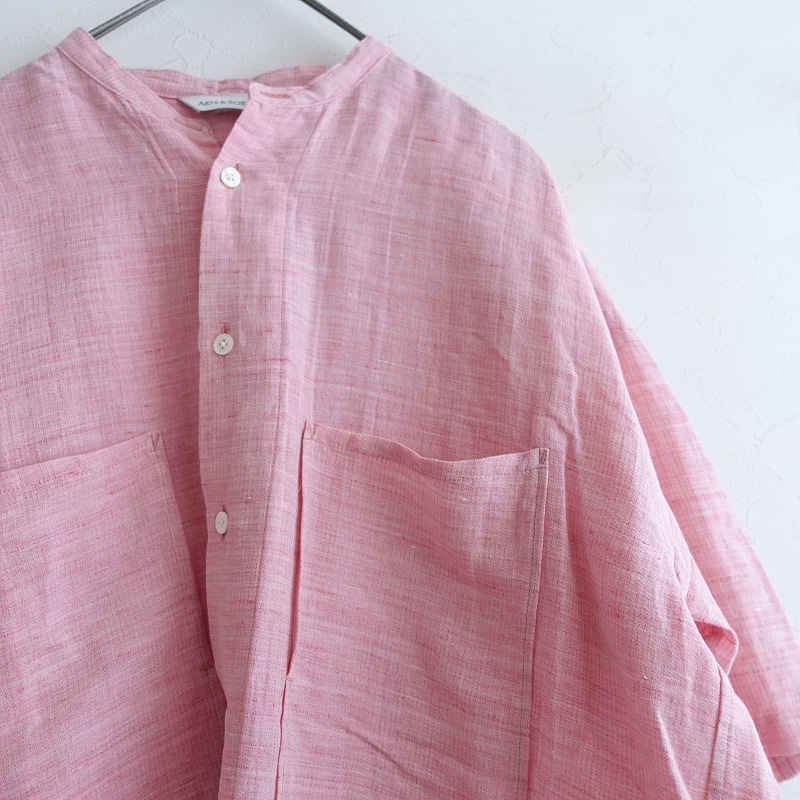 2025ss//6ۥ& ARTS&SCIENCE Lartigue Shirt OOP Half Sleeve   - (1-2510-99)30K52