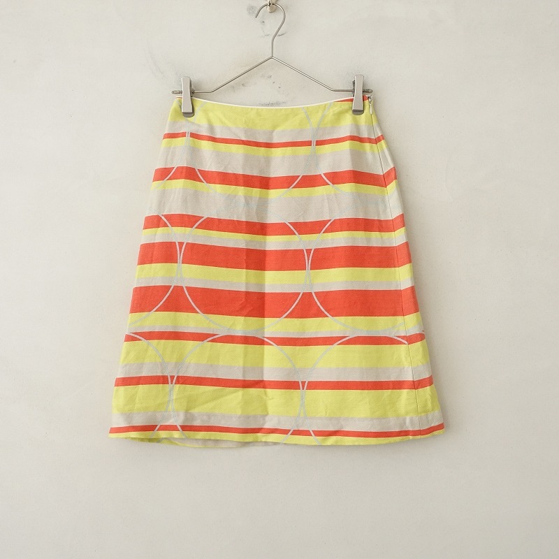 ミナペルホネン mina perhonen multistripe コットンシルク