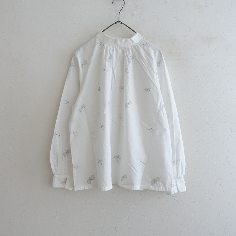定価3万】ミナペルホネン mina perhonen choucho ブラウス 40 (25-2509