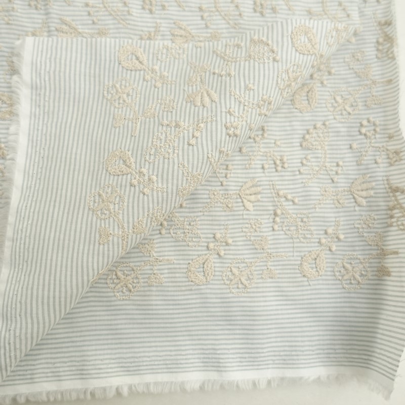�ڥ����å�&���ȥ饤�� CHECK&STRIPE��갷���ۥߥʥڥ�ۥͥ� mina perhonen field of flower �ե��֥�å� 107��305cm   (fa31-2510-176)��41C62��