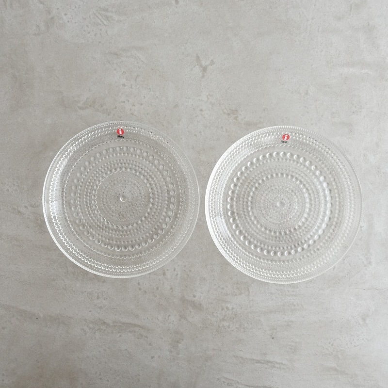 ̲ۥå iittala Kastehelmi ƥإ ץ졼 17cm ꥢ 2祻å   (wa23-2508-66)91I52