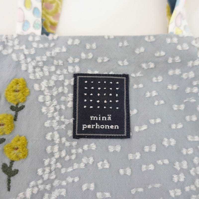 つづく展図録予約購入者特典/ミナペルホネン mina perhonen 図録バッグ