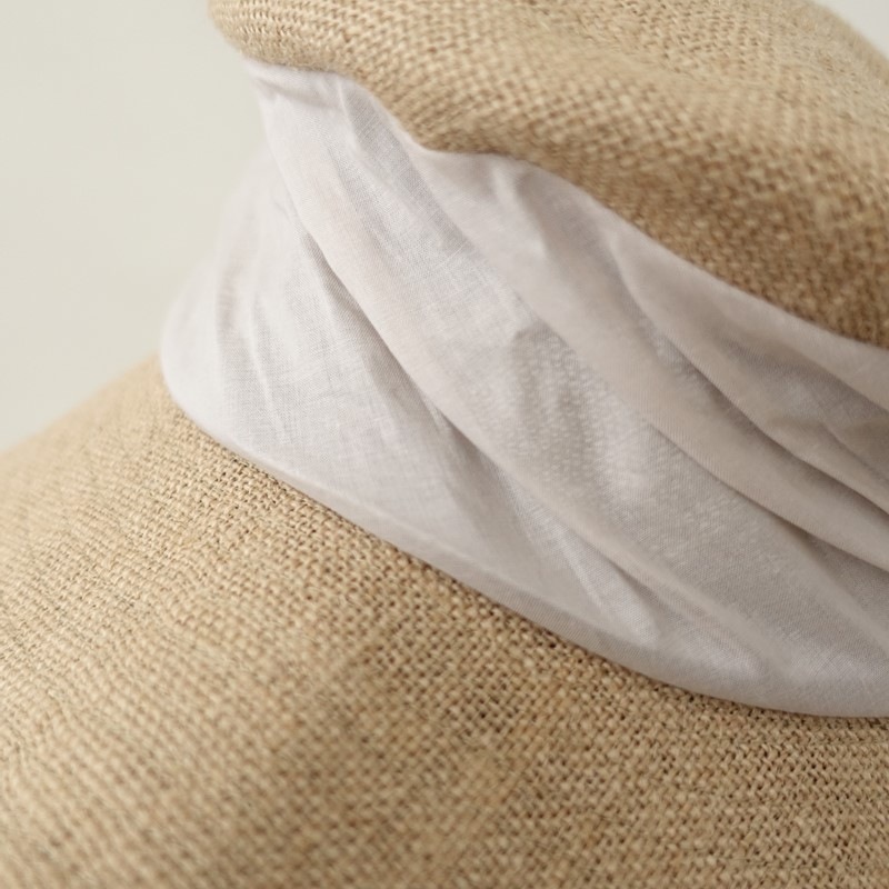 �����1.5���ۥޥ��奢���� mature ha. jute drape hat middle ���塼�ȥɥ졼�ץϥå� �ߥɥ�   (ha5-2604-65)��51E62��