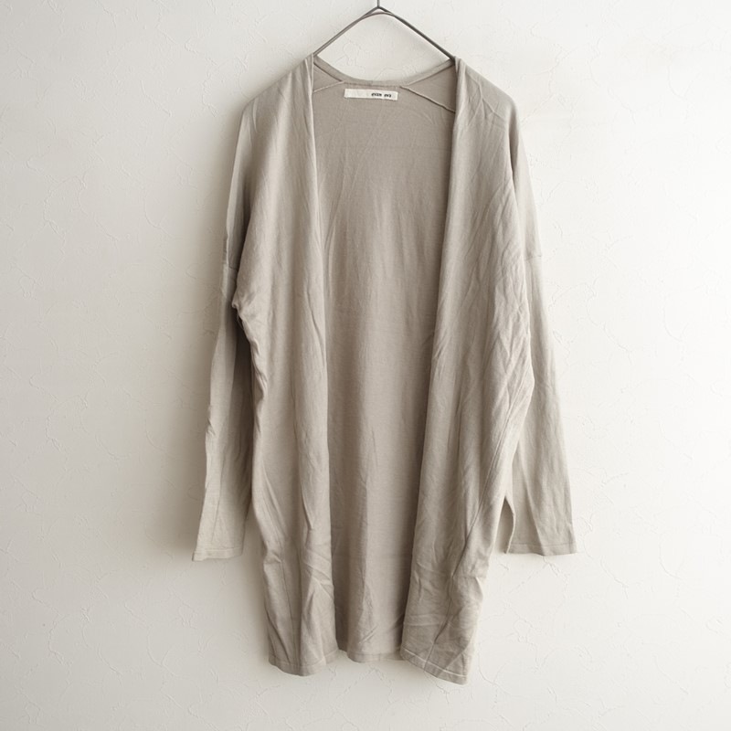 定価2.8万】エヴァムエヴァ evam eva コットンシルクローブ