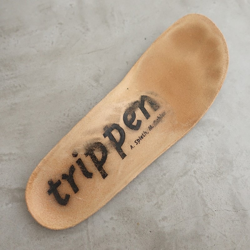�����9.5���ۥȥ�åڥ� trippen Deer f black �쥶���֡��� 37/24  37 (sh10-2608-122)��03I62��