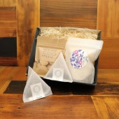 「秩父銘仙 絹あめと紅茶とクッキーのセット（オーガニック黒糖わたあめ・横瀬の紅茶・おからクッキー）」