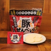 じばさん商店×清水家コラボ 秩父名物豚みそ丼風味の「豚みそせんべい12袋入」