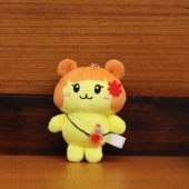 ぷめるちゃんぬいぐるみキーチェーン付き