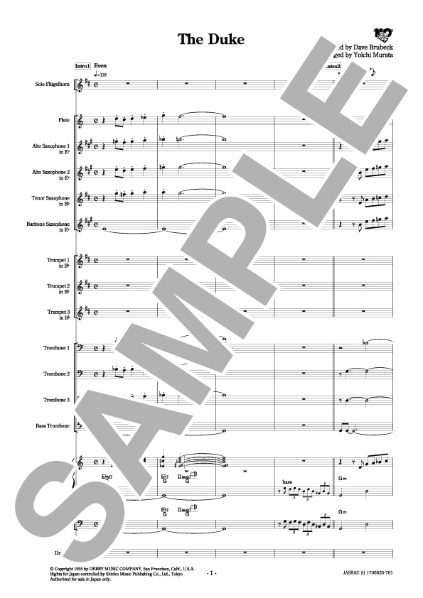 【ビッグバンド】The Duke