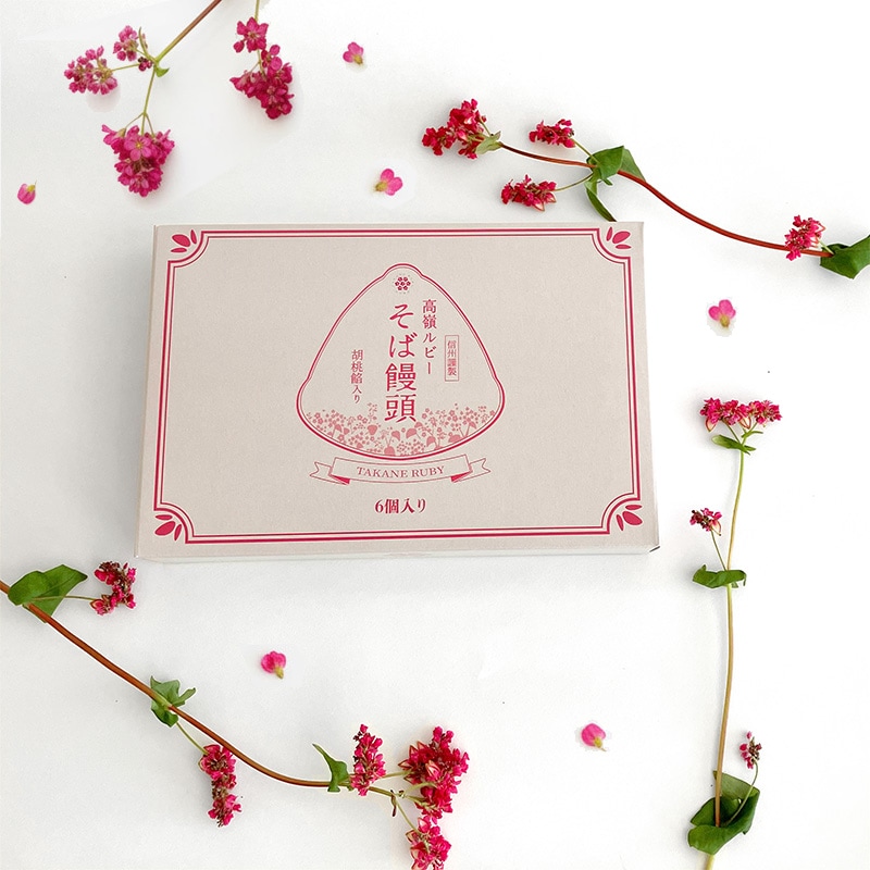 高嶺ルビーそば饅頭 6個入り300x300