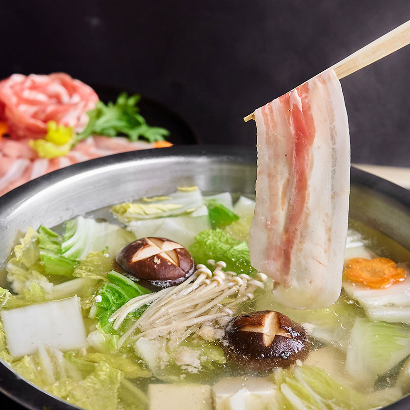 えびすもち豚　ロースしゃぶしゃぶ用(シート巻)　冷凍　500g入り