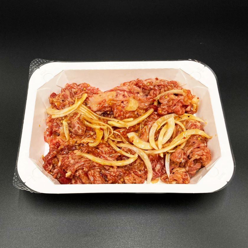 黒毛和牛 プルコギ用 玉ねぎ入り (ロース、肩ロース、バラ、赤身他) 300ｇ