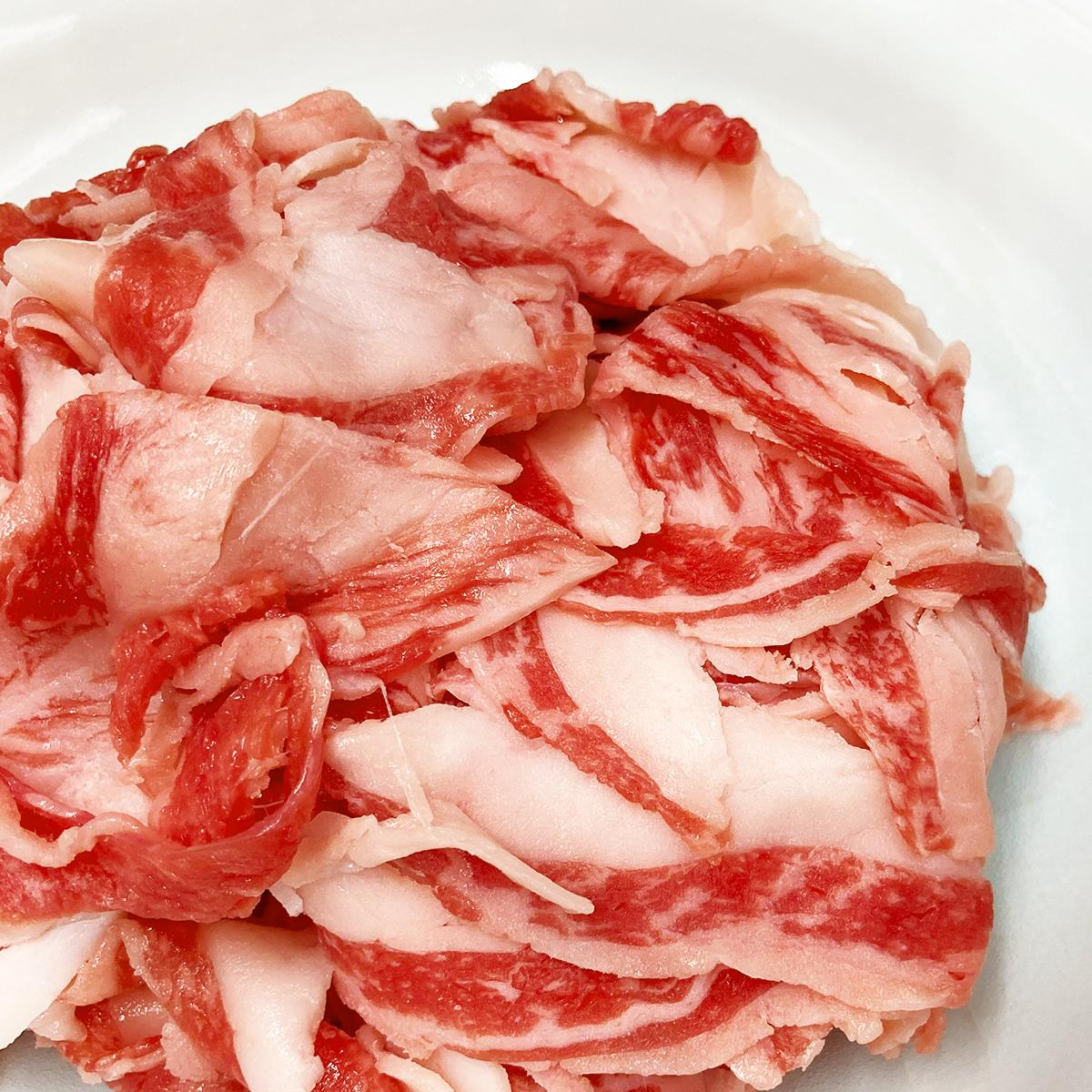 釀正肉　深喜21プレミアム バラ切落し 1000g