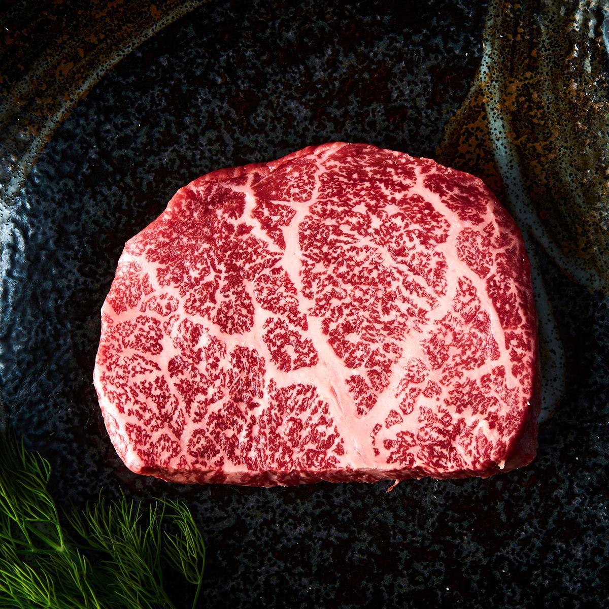 贈答用　黒毛和牛　釀正肉　深喜21プレミアム 赤身ステーキ 390g
