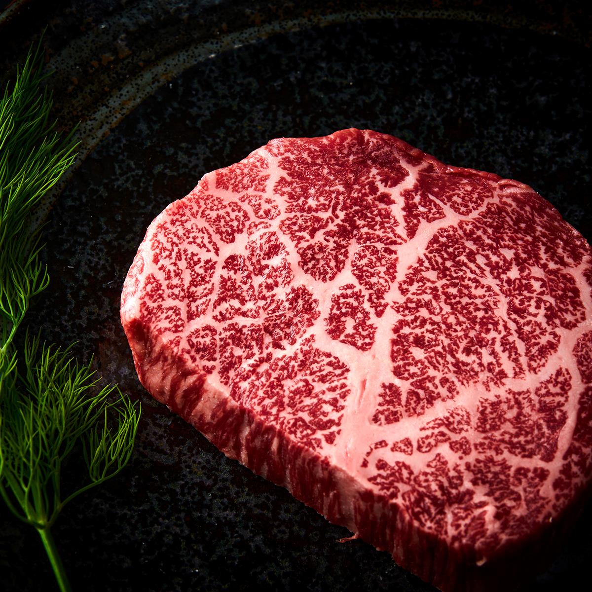 贈答用　黒毛和牛　釀正肉　深喜21プレミアム 赤身ステーキ 390g