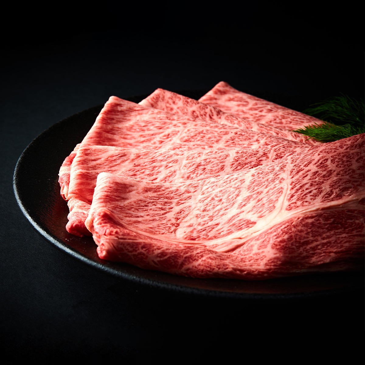 贈答用　黒毛和牛　釀正肉　深喜21プレミアム 肩ロースすき焼き用 400g