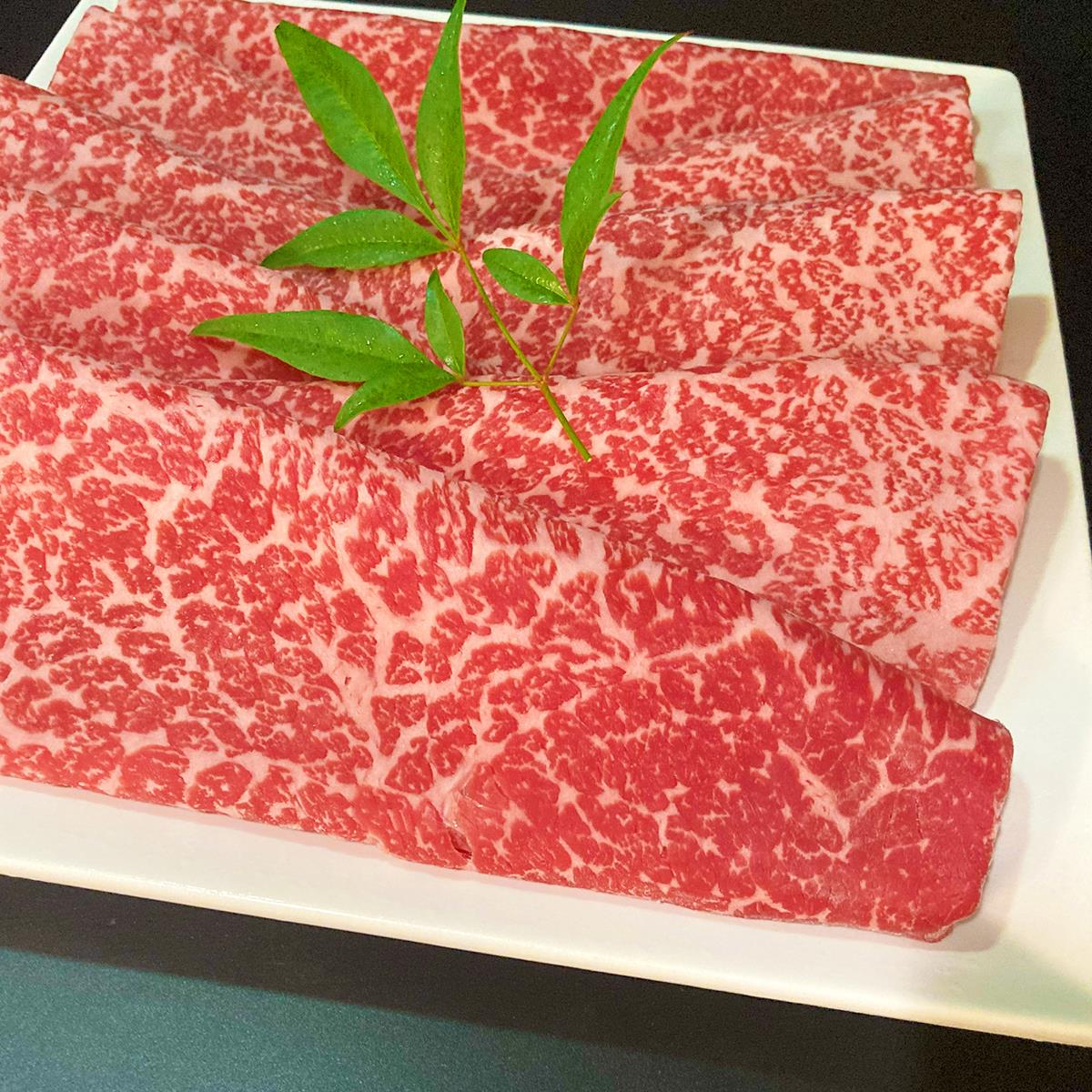 贈答用　黒毛和牛　釀正肉　深喜21プレミアム モモすき焼き用 400g