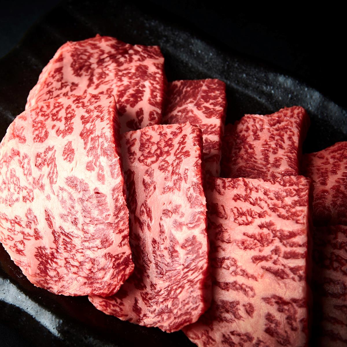 贈答用　黒毛和牛　釀正肉　深喜21プレミアム モモ焼肉用 300g