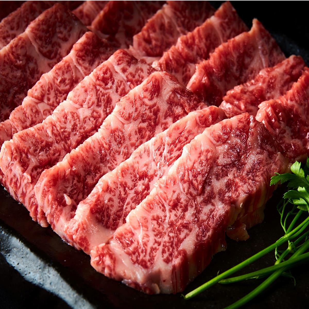 贈答用　黒毛和牛　釀正肉　深喜21プレミアム カルビ焼肉用 360g