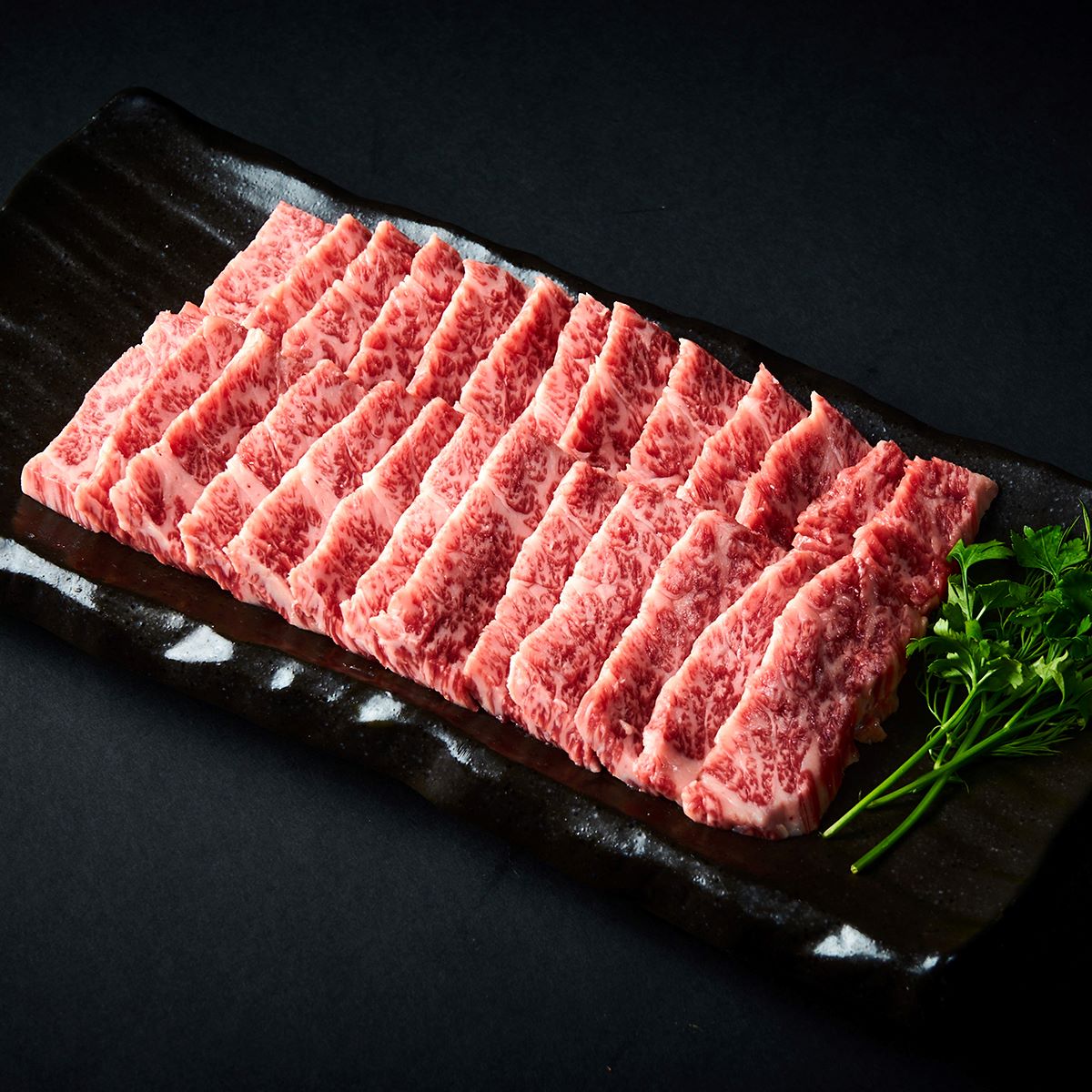 贈答用　黒毛和牛　釀正肉　深喜21プレミアム カルビ焼肉用 360g