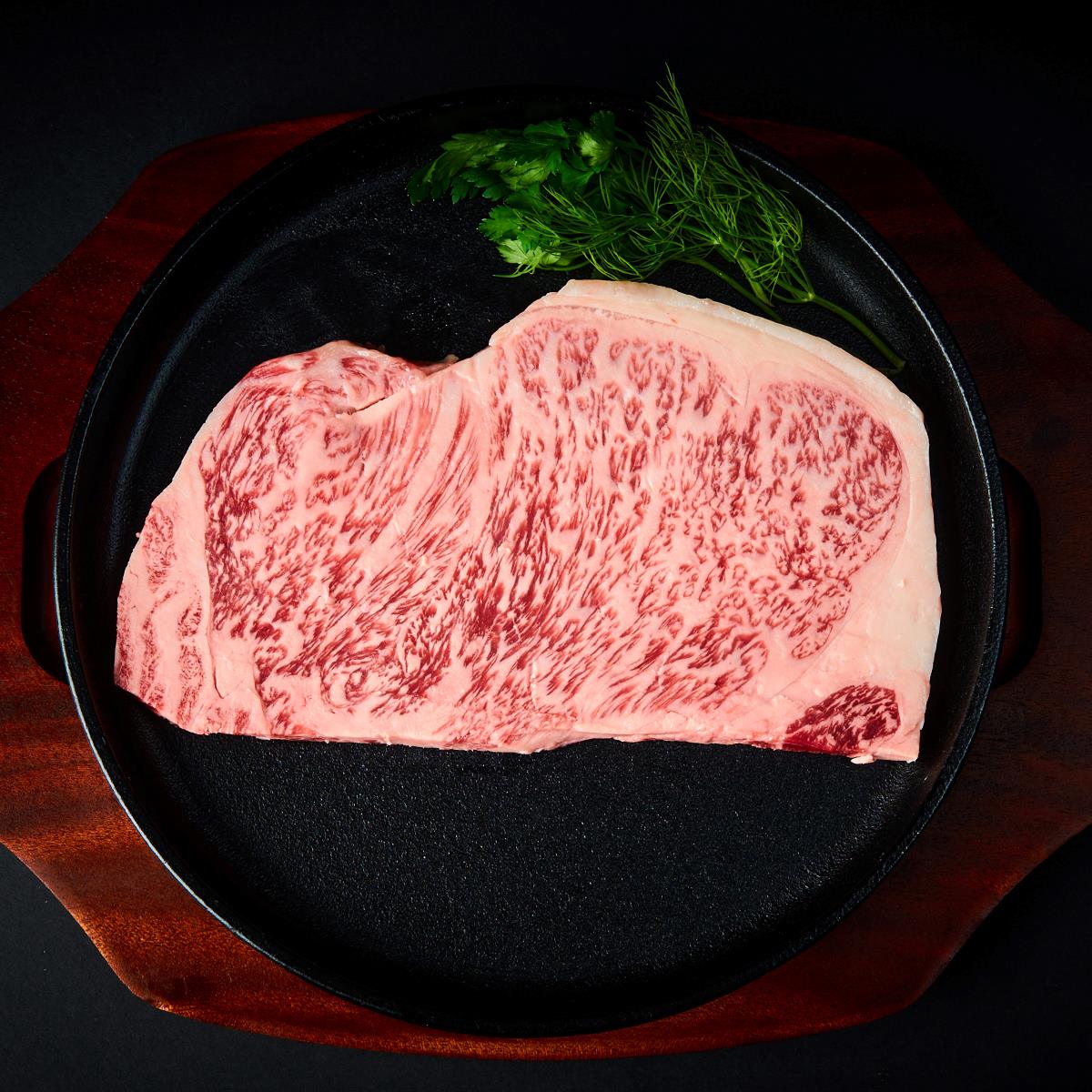黒毛和牛　釀正肉　深喜21プレミアム サーロインステーキ 400g