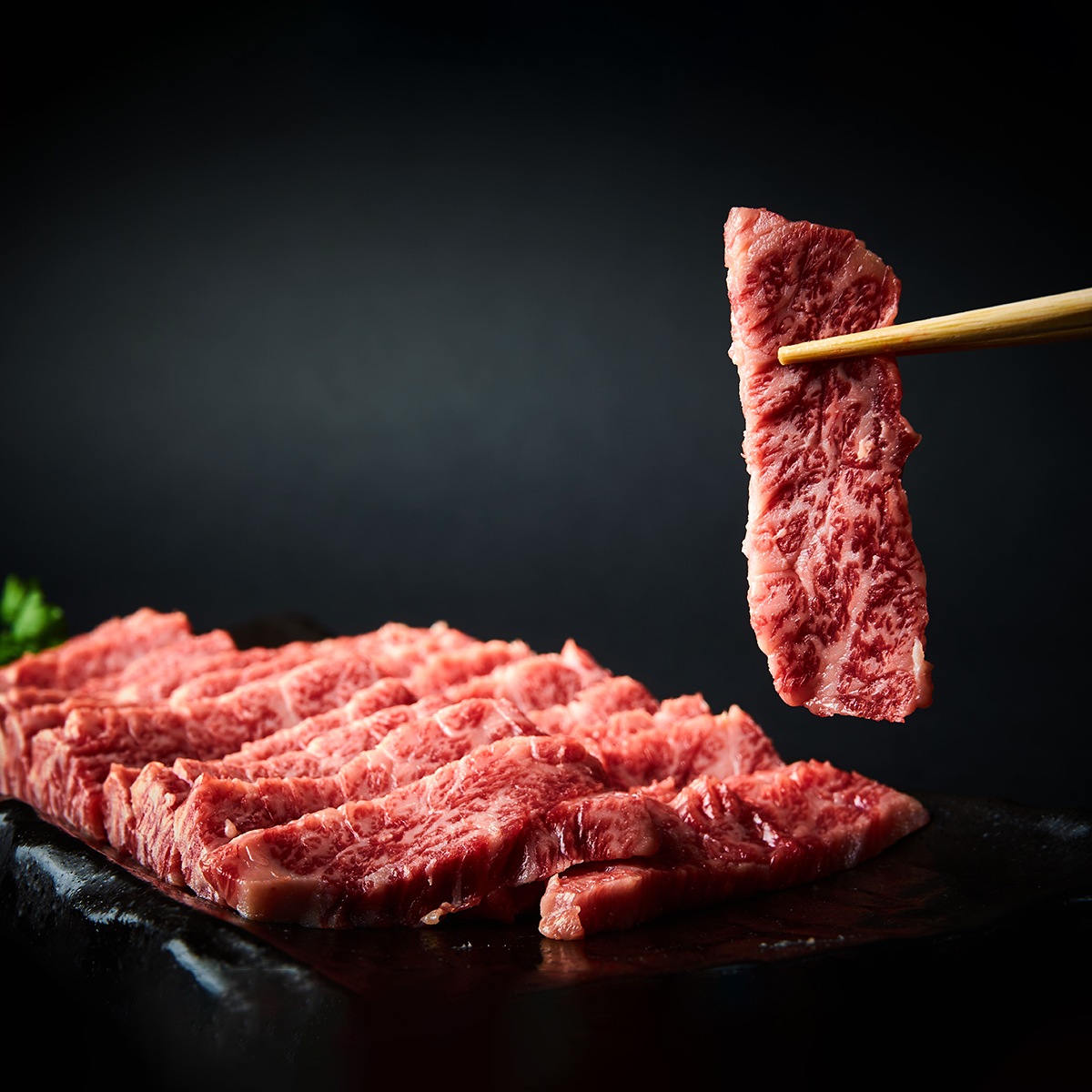黒毛和牛　釀正肉　深喜21プレミアム カルビ焼肉用 360g