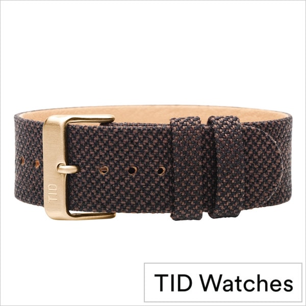 TID Watches ティッドウォッチ レザーベルト 21mm レザー