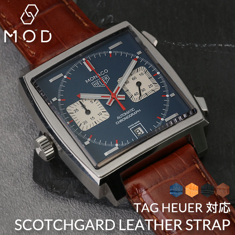 タグホイヤー 対応】MOD 強力 撥水 レザー TAG Heuer 腕時計 替え