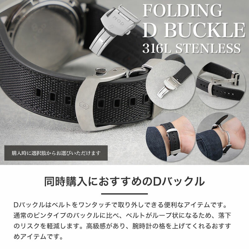 MOD LEGACY レガシー セイルクロスFKMラバー ソーラー 腕時計 メンズウォッチ ヴィンテージダイバーズデザイン ステンレス FKMラバー 帆布 38mm