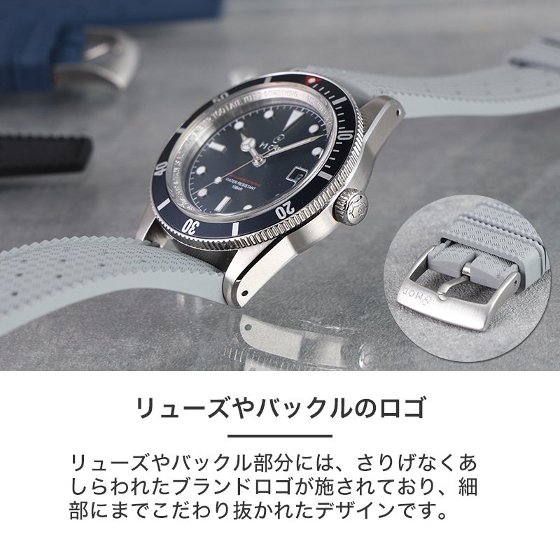MOD LEGACY レガシー FKMラバーボイジャー ソーラー 腕時計 メンズウォッチ ヴィンテージダイバーズデザイン ステンレス FKMラバー 38mm