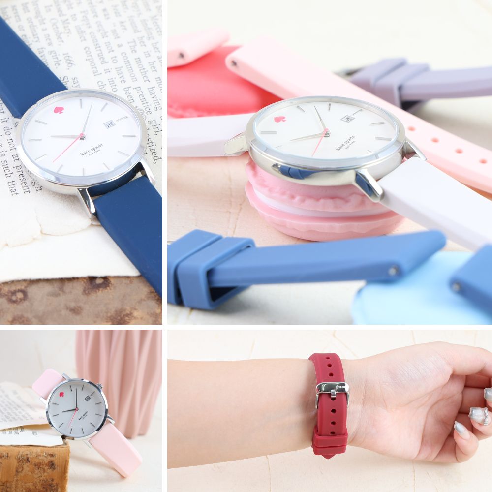 kate spade 互換 ベルト】 MOD SILICONE RUBBER STRAP GRACE シリコン