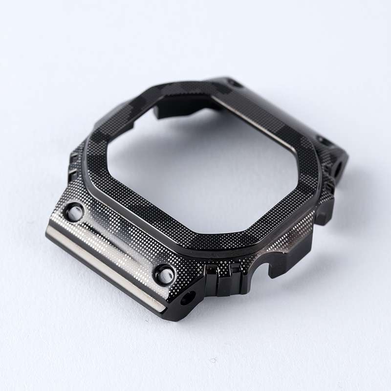 G-SHOCK DW-5600 シリーズ対応 フルメタルケース 限定カラー デジカモ カスタムセット Gショック ジーショック ステンレススチール バンパー ケース カモフラ 迷彩柄 FULL METAL CASE 金属 替え 交換 時計 腕時計 メンズ 人気 ブランド おすすめ おしゃれ シンプル 高級 MOD