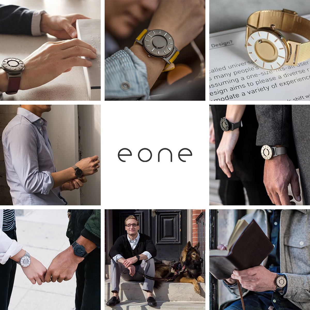 EONE イーワン メタルベルト 20mm ステンレススティール