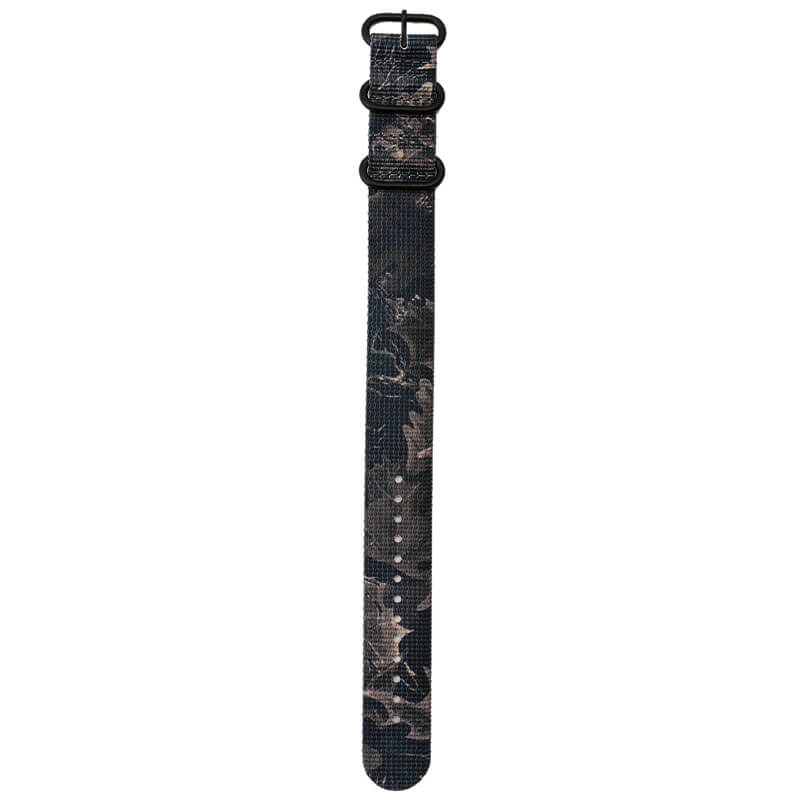 MOD ZULU NYLON STRAP ズールーナイロン 交換用 腕時計 ベルト シングル 引き通しタイプ 3リング ナイロン 24mm