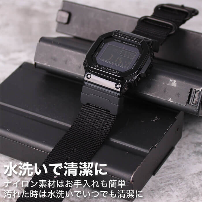 MOD ZULU NYLON STRAP ズールーナイロン 交換用 腕時計 ベルト シングル 引き通しタイプ 3リング ナイロン 24mm