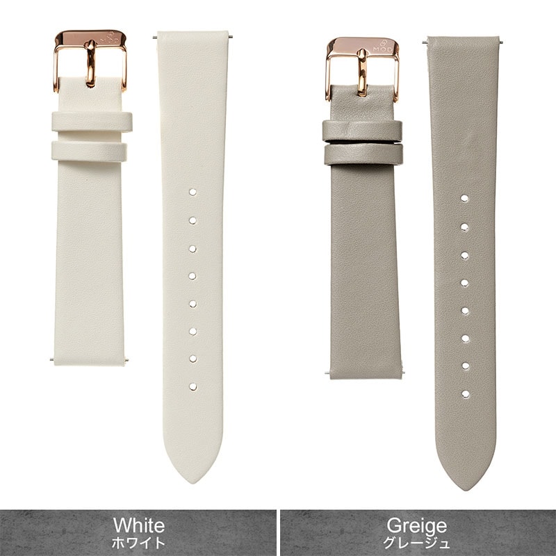 【MONDAINE 互換 ベルト】 MOD SMOOTH LEATHER STRAP スムースレザー 交換用 腕時計 ベルト フラット加工 イージーレバー 本革 カーフレザー 10mm 11mm 12mm 13mm 14mm 15mm 16mm 17mm 18mm 20mm 22mm