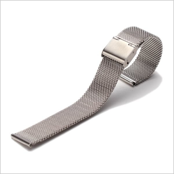 MOD エムオーディー MILANESE METAL MESH STRAP ミラネーゼ メッシュベルト 12mm ステンレススティール シルバー 49926