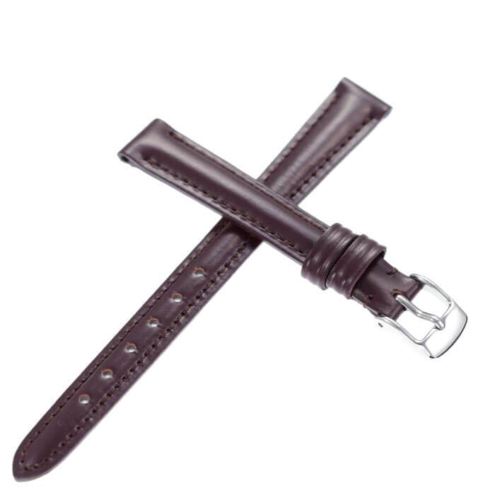 BAMBI バンビ レザーベルト 革ベルト 12mm レザー ワインシルバー 49827