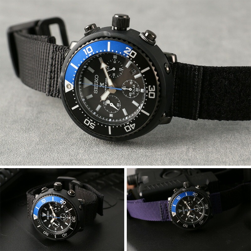 SEIKO セイコー 対応 ベルト】MOD VELCRO ARMY STRAP ベルクロ