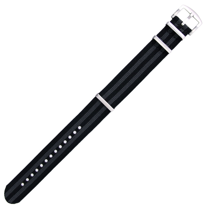 MOD ULTRA STRETCH NYLON STRAP ウルトラストレッチナイロン 交換用 腕時計 ベルト 伸縮性 シングル 引き通しタイプ 特殊弾性ナイロン 24mm
