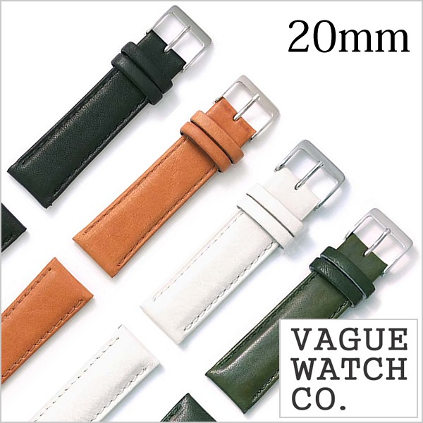 VAGUE WATCH Co. ヴァーグウォッチ レザーベルト 20mm レザー