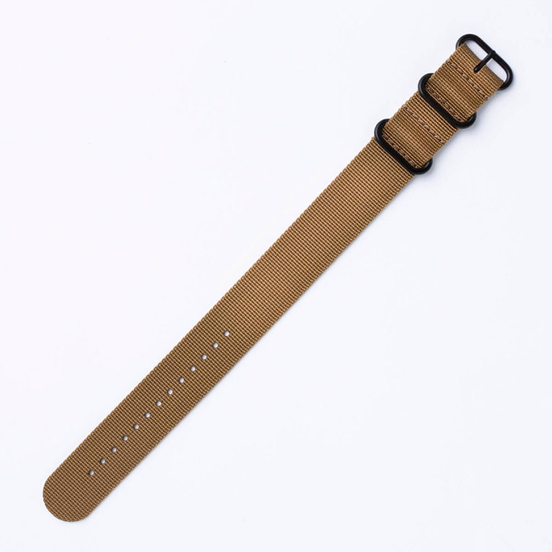 【スント対応 アダプターセット】MOD エムオーディー ZULU NYLON STRAP 24mm ナイロン ブロンズブラウン 49837 スント コア オールブラック SUUNTO CORE ALLBLACK