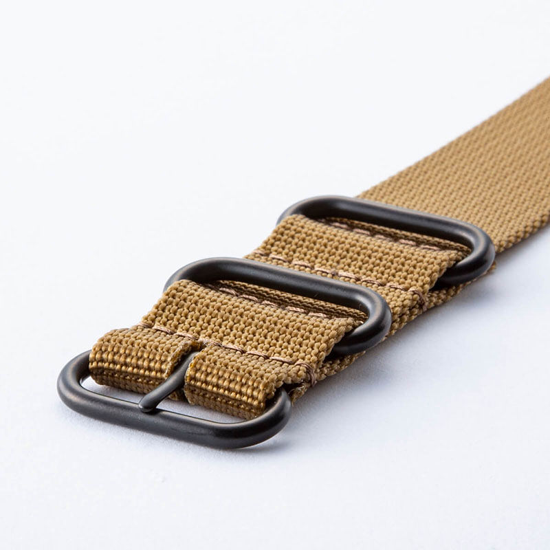 【スント対応 アダプターセット】MOD エムオーディー ZULU NYLON STRAP 24mm ナイロン ブロンズブラウン 49837 スント コア オールブラック SUUNTO CORE ALLBLACK