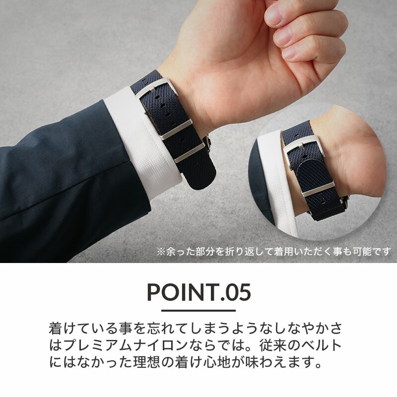 ブライトリング 純正ナイロンストラップ 22mm ブライトリング BREITLING 対応 ベルト】MOD PREMIUM NYLON