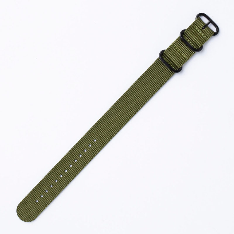 【スント対応 アダプターセット】MOD エムオーディー ZULU NYLON STRAP 24mm ナイロン オリーブグリーン 49839 スント コア オールブラック SUUNTO CORE ALLBLACK