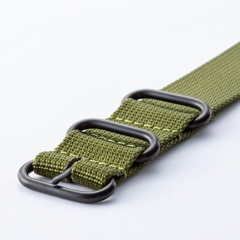 【スント対応 アダプターセット】MOD エムオーディー ZULU NYLON STRAP 24mm ナイロン オリーブグリーン 49839 スント コア オールブラック SUUNTO CORE ALLBLACK