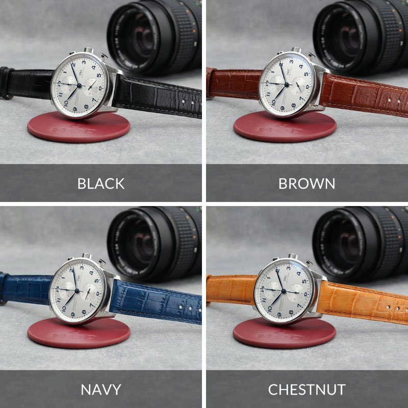 MOD 自動巻き 時計　レザーベルト付き アイダブリューシー IWC 対応】MOD SCOTCHGARD LEATHER 強力 撥
